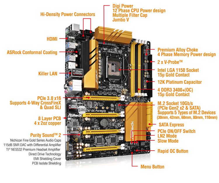 Z97 OC Formula - Cannot run 3 GPUs - ASRock Forums